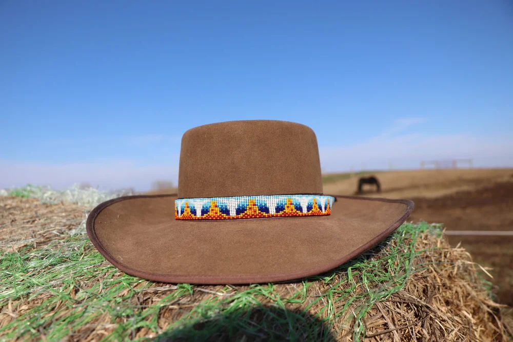 Steer Skull Hat Band — Yonder Horse